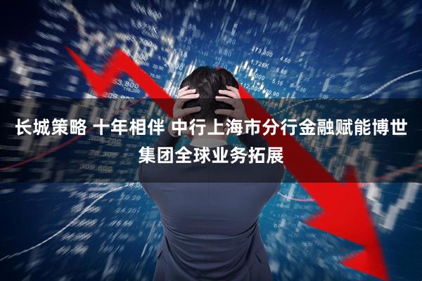 长城策略 十年相伴 中行上海市分行金融赋能博世集团全球业务拓展