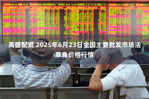 高盛配资 2025年6月23日全国主要批发市场活草鱼价格行情